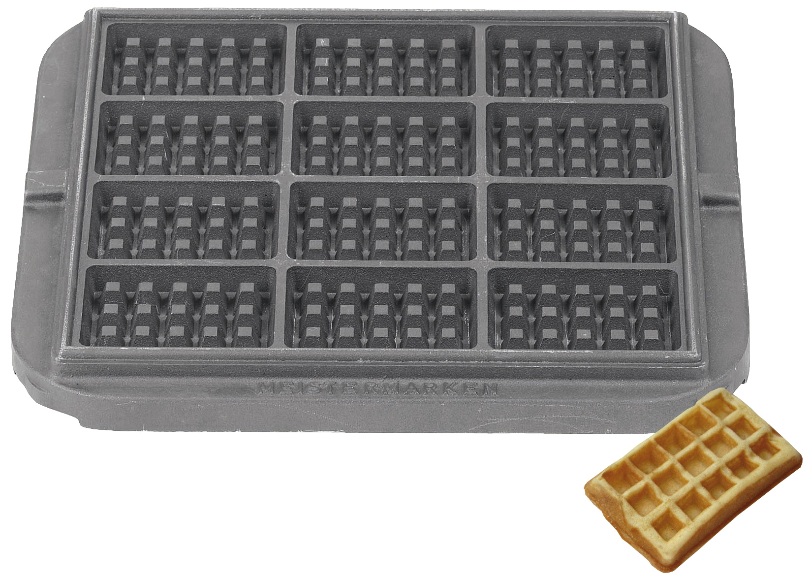 Neumärker Rahmwaffel Wechselplatten für Tartlet-Basisgerät