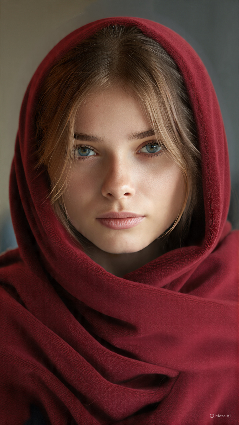 Cashmere girl dunkel rot