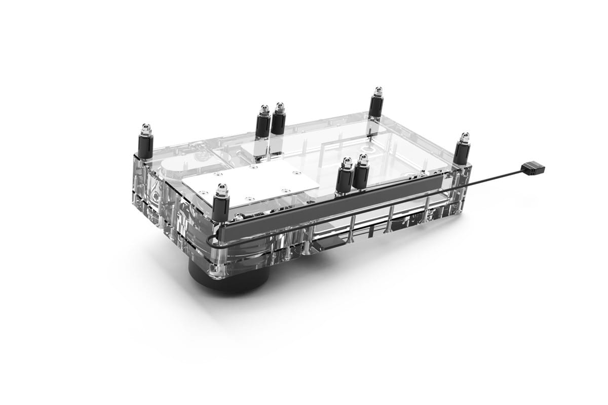 Core Flat Reservoir 240 Rechts mit VPP/D5 Apex PWM Pumpe