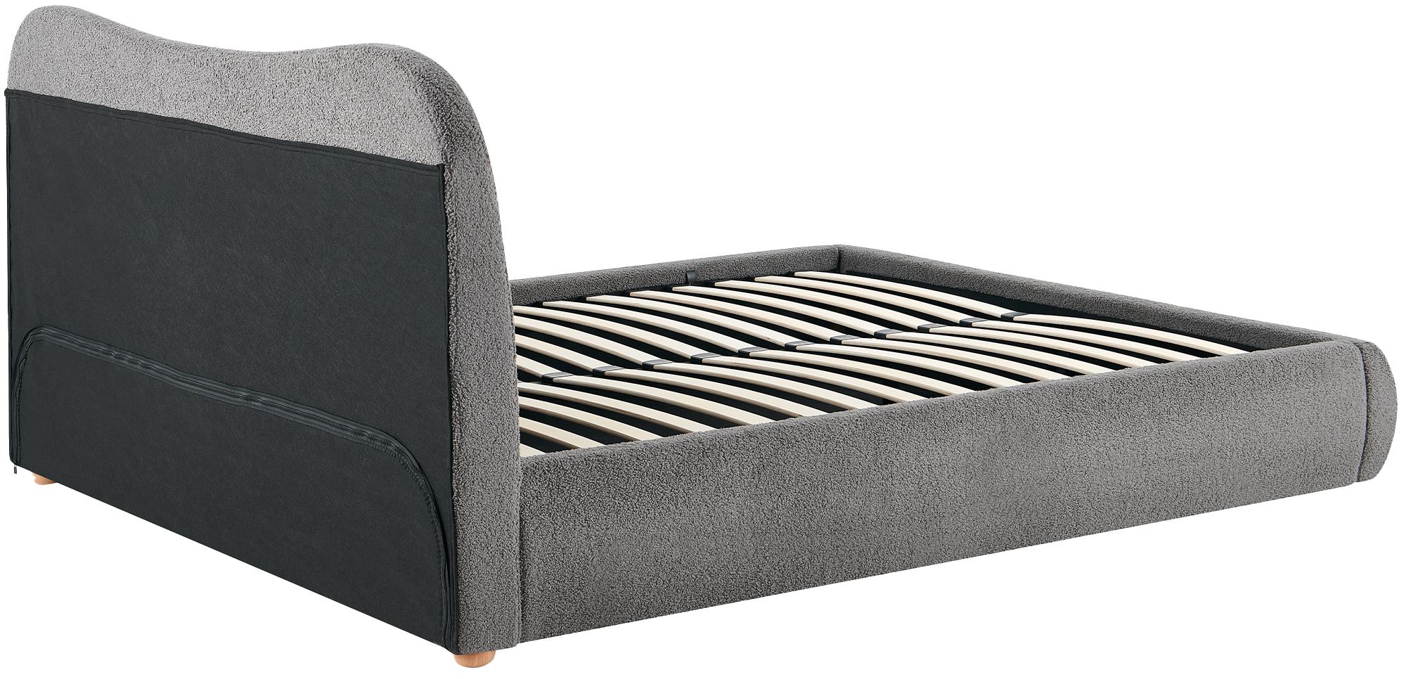Bett Maido Teddy Stoff 160x200 cm