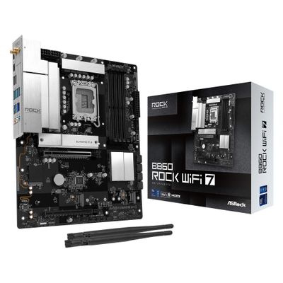 MB ASRock Intel 1851 B860 Rock WiFi 7