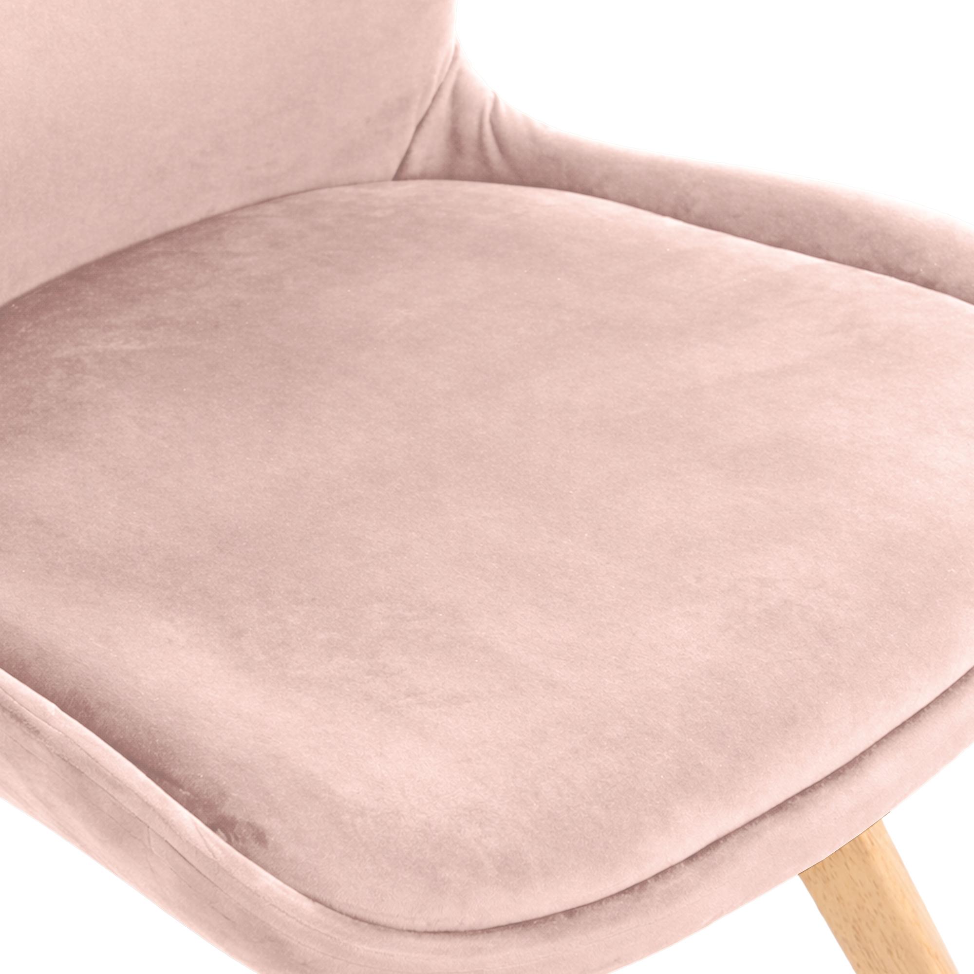 2er Set Stuhl Luna Samt