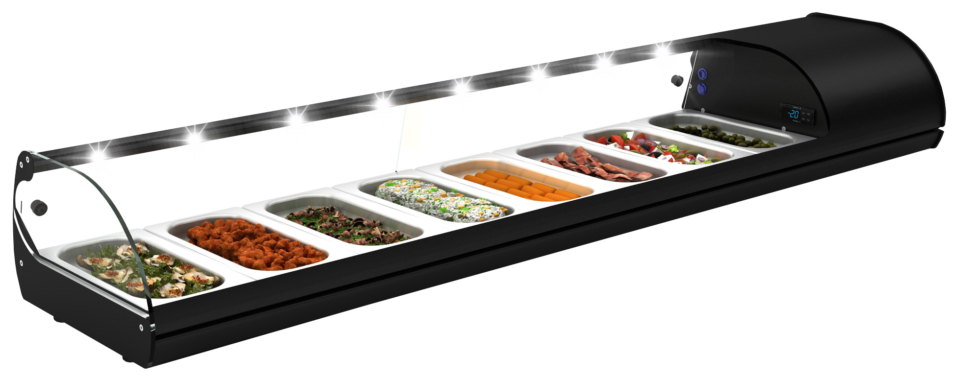 Royal Cooling Tapas 8 Kompressor rechts