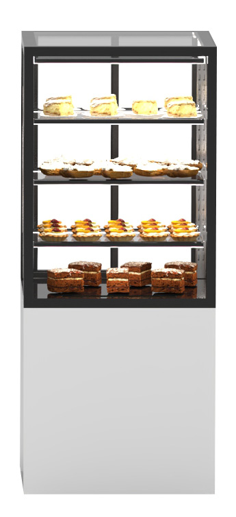 Neumärker Design-Kühlvitrine Intergra IN60/80-140 mit Sockel