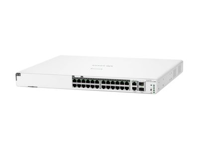 HPE Networking Instant On 1960 24G 20p Class4 4p Class6 PoE 2XGT 2SFP+ 370W Switch - Switch - 24 Anschl√ºsse - managed - an Rack montierbar