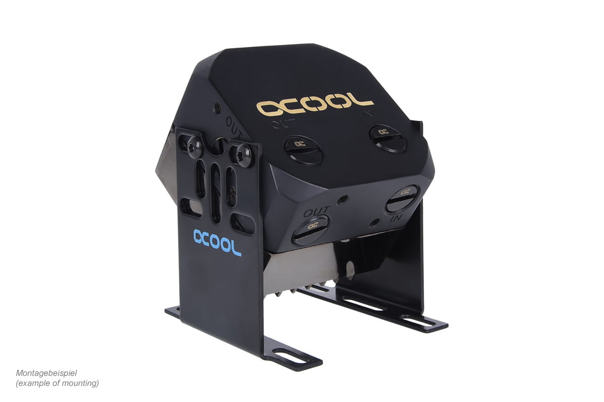 Eisdecke D5 Dual Messing Aufsatz - Deep Black