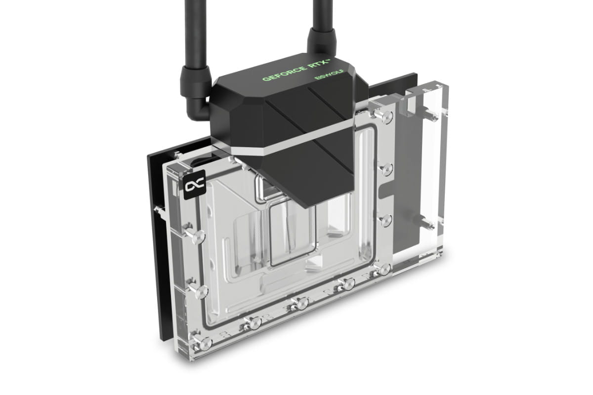 Eiswolf 2 AIO - 360mm RTX 4090 Founders Edition mit Backplate