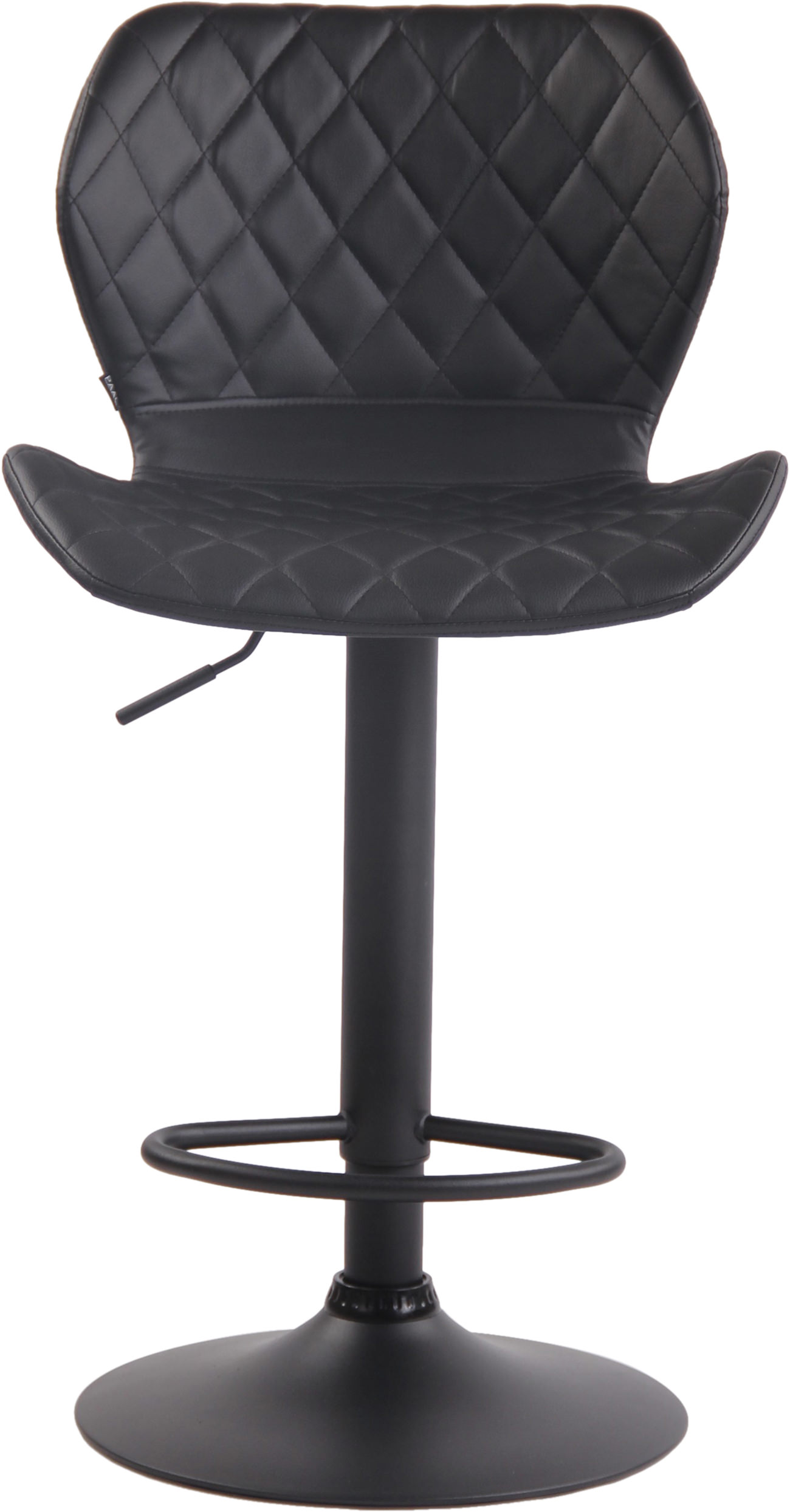 Barhocker Cork Kunstleder schwarz