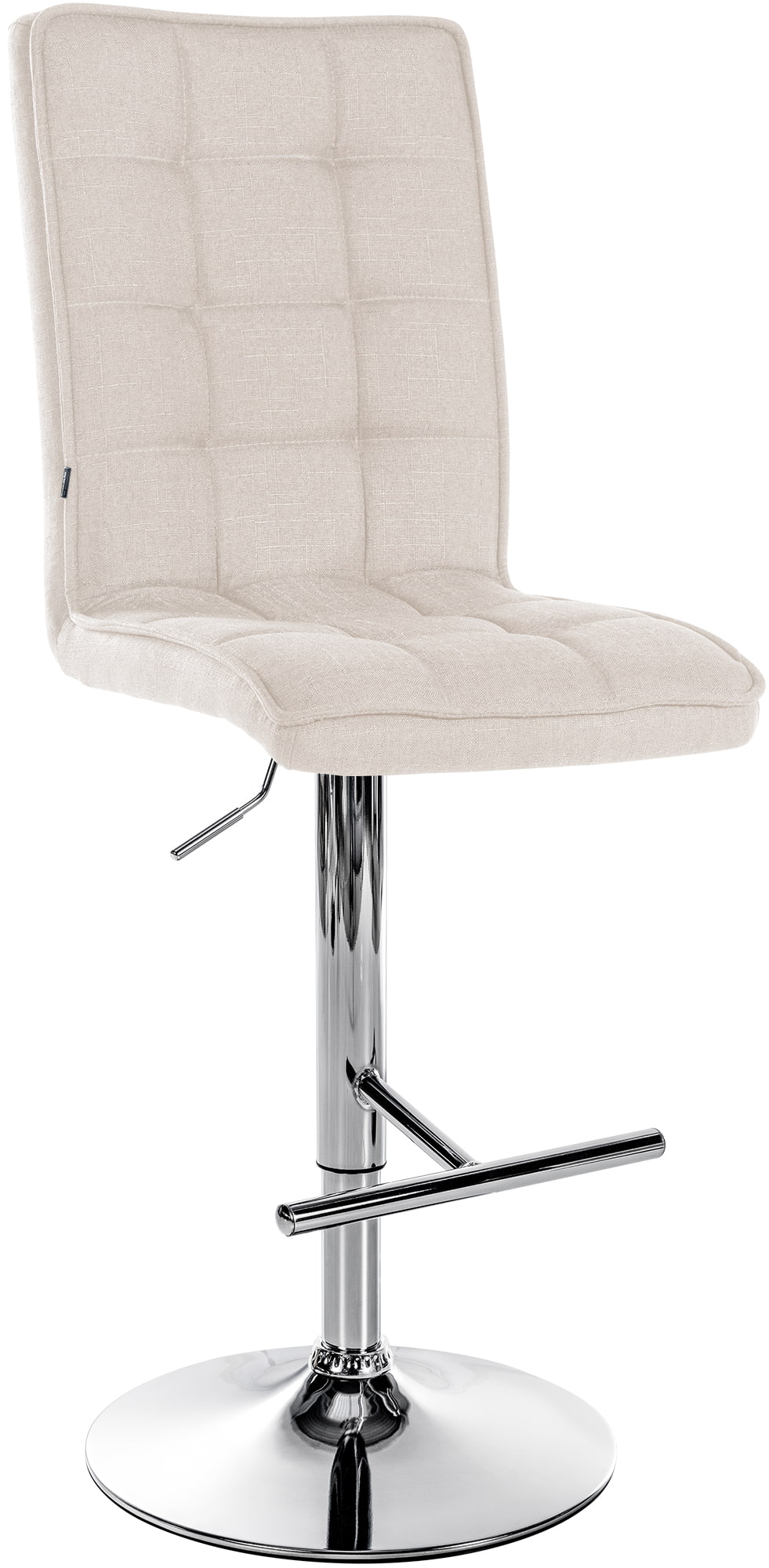 Barhocker Peking V2 Stoff chrom