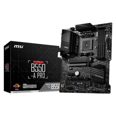 MSI Mainboard B550-A PRO - ATX - Socket AM4 - AMD B550