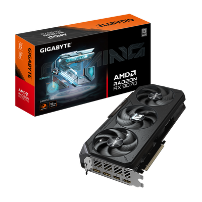 GIGABYTE Grafikkarte Radeon RX 9070 GAMING 16GB - 16 GB GDDR6