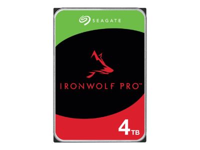 Seagate Hard Drive IronWolf Pro ST4000NT001 - 4 TB - 3.5" - SATA 6 GB/s