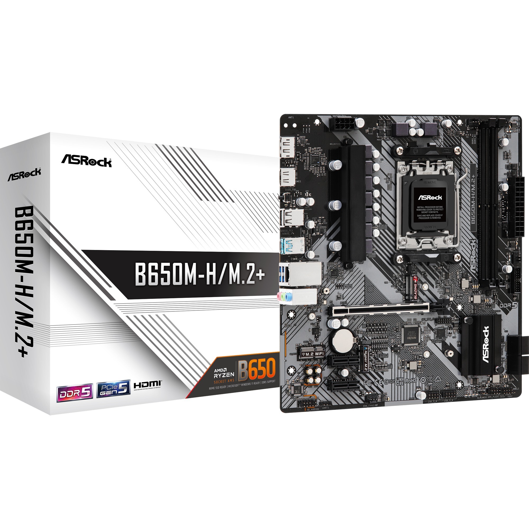 B650M-H/M.2+, Mainboard