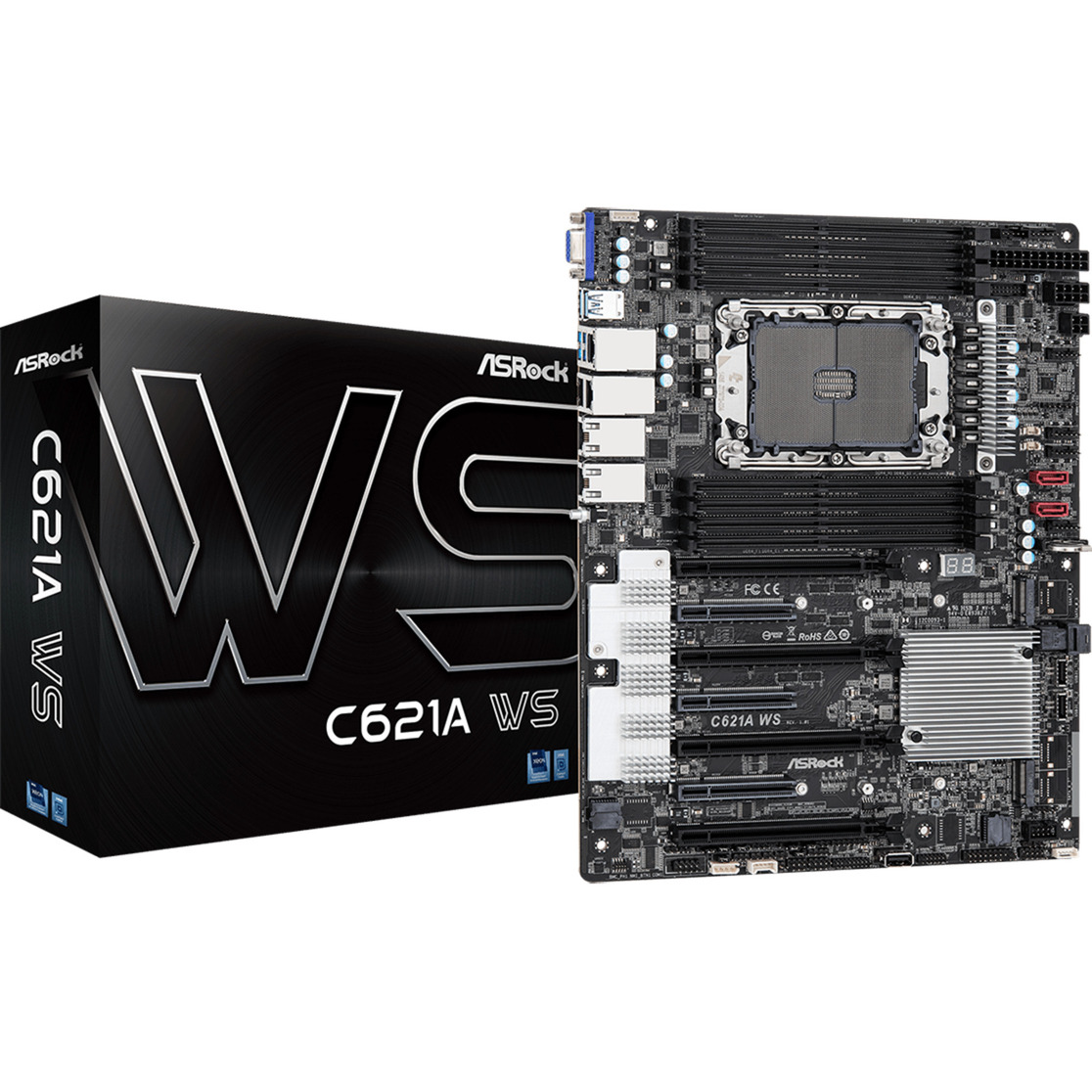 C621A WS, Mainboard