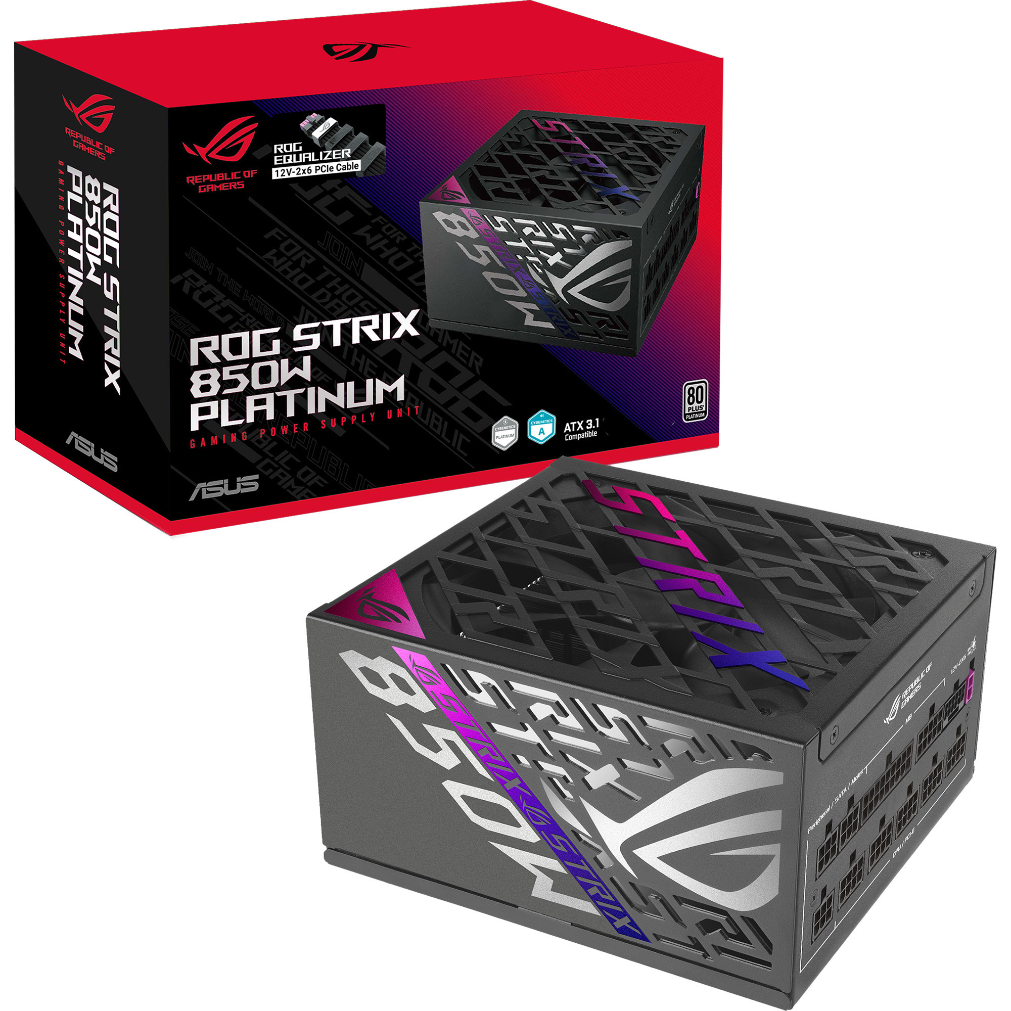 ROG Strix 850W Platinum (ROG Equalizer), PC-Netzteil