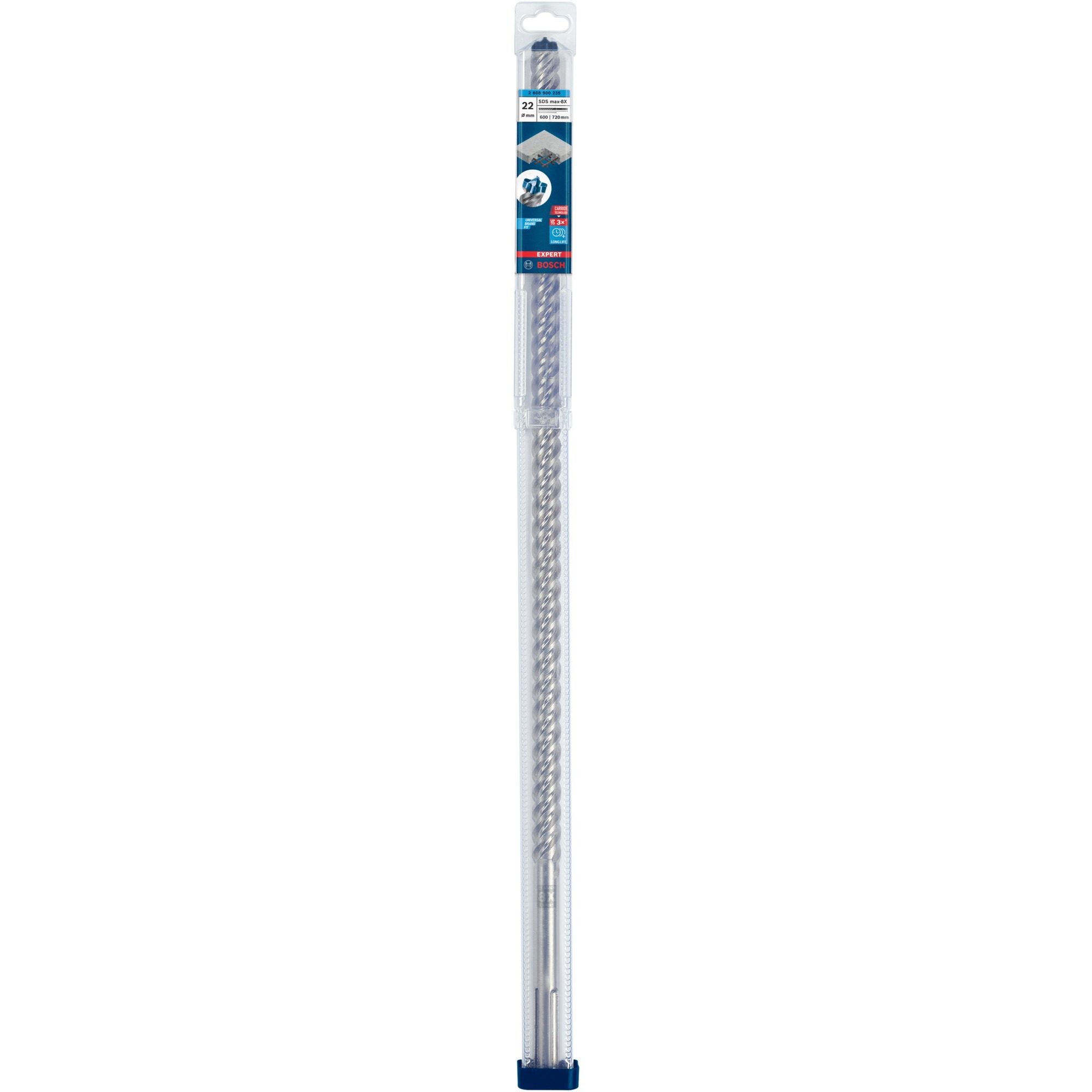 EXPERT Hammerbohrer SDS-max-8X, Ø 22mm