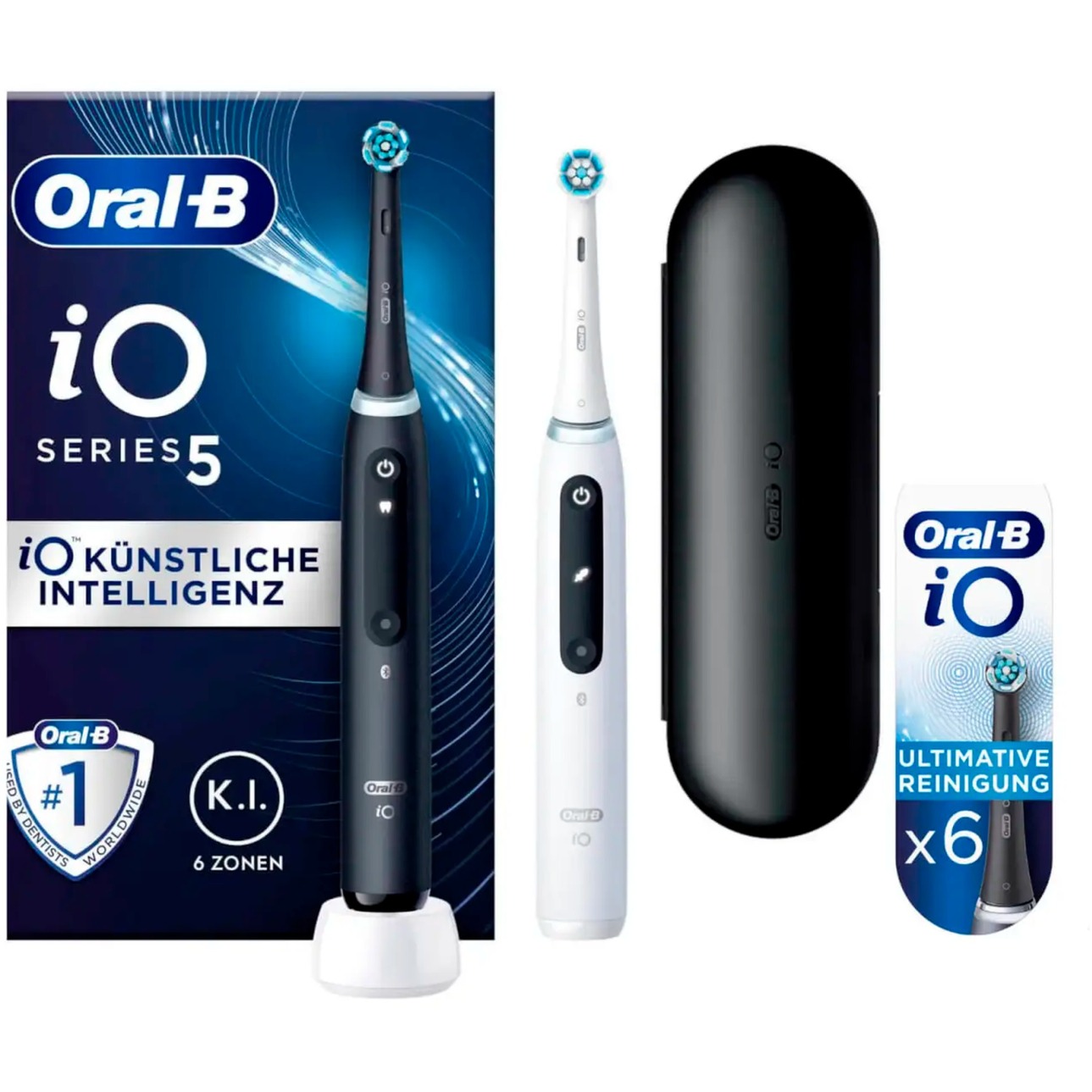 Oral-B iO Series 5 Duo, Elektrische Zahnbürste