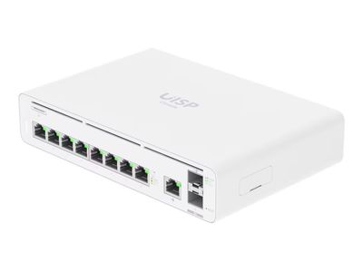 Ubiquiti Switch UISP - 9 Ports - 9x GE 10/100/1000 - 2x SFP+