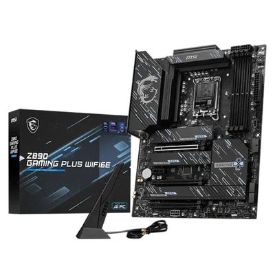 MSI Mainboard Z890 GAMING PLUS WIFI6E - ATX - Socket LGA1851 - INTEL Z890