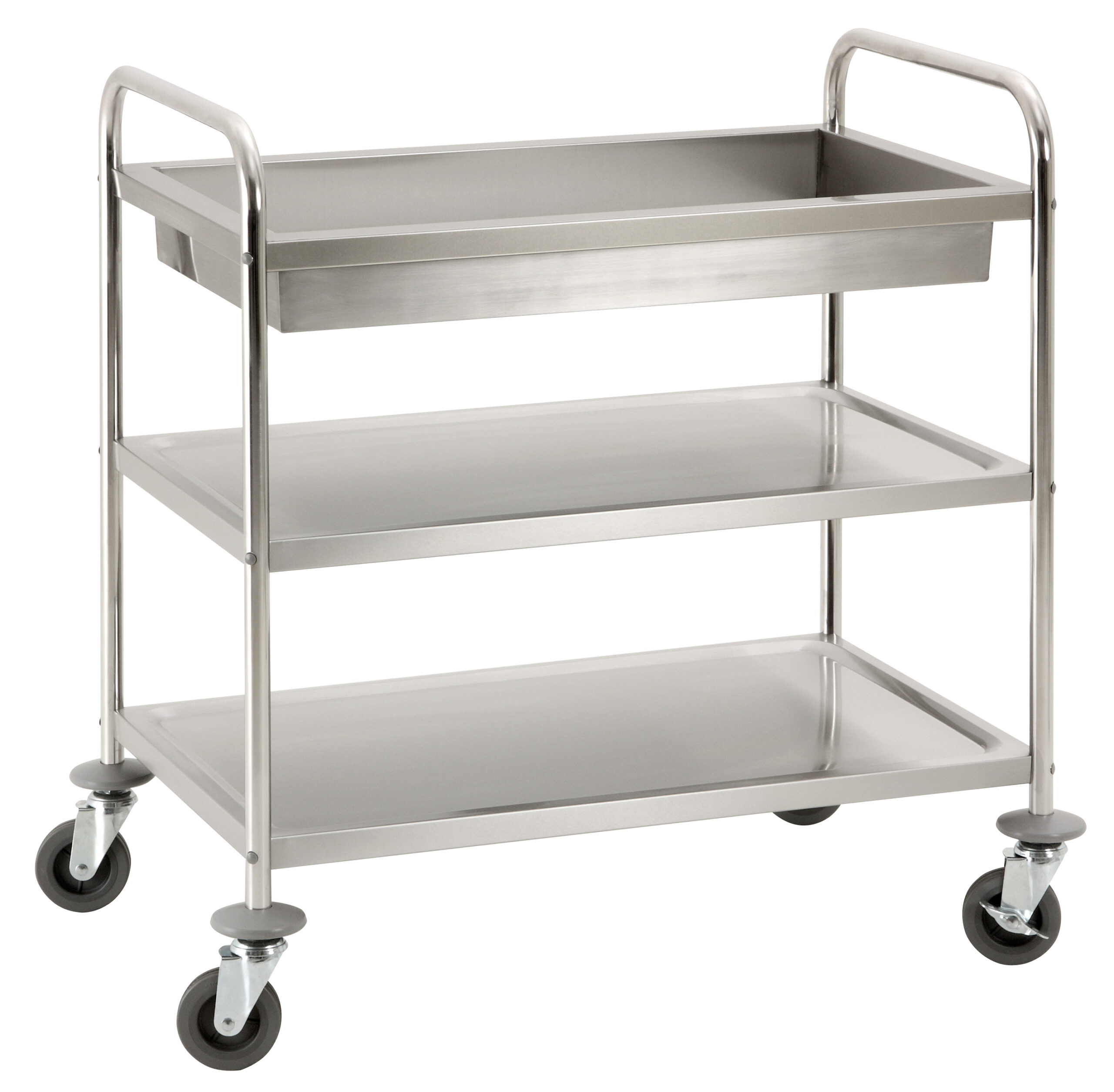 Servierwagen mit Abräummulde