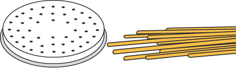 Pasta-Scheibe Ø 50 mm Spaghetti für Nudelmachine PF15E