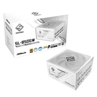 PSU ASRock 850W 80+ Gold FM Steel Legend ATX3.1 wh