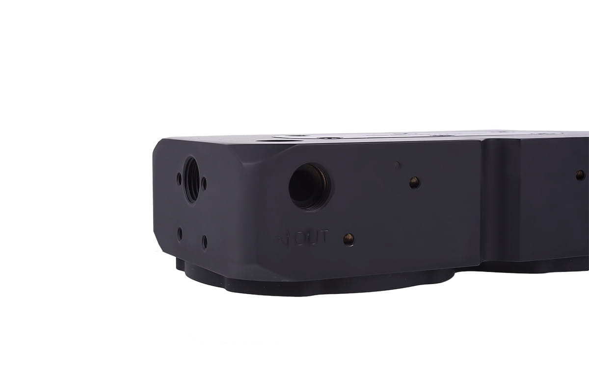 Eisdecke D5 Dual Messing Aufsatz - Deep Black