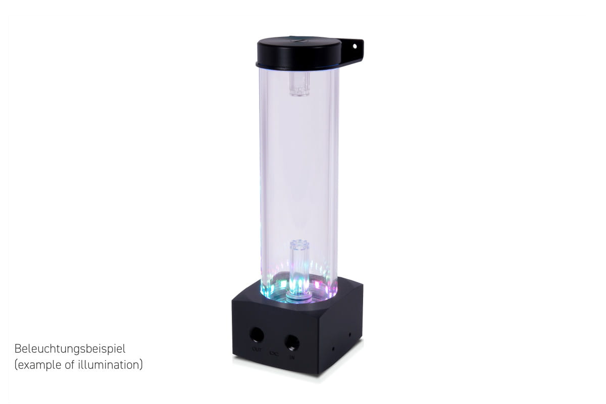 Core 200 Aurora D5/VPP Ausgleichsbehälter Acetal/Acryl mit VPP655 PWM Pumpe