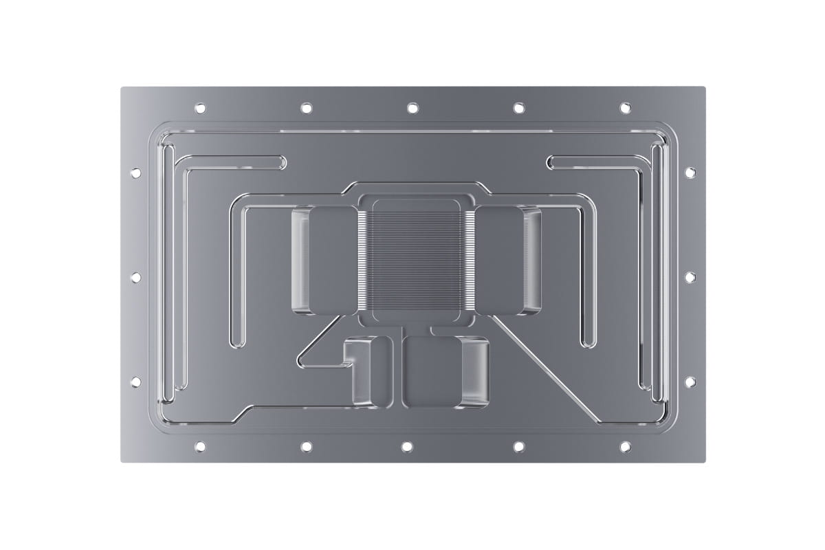 Eisblock Aurora Acryl RTX 4080 Suprim mit Backplate