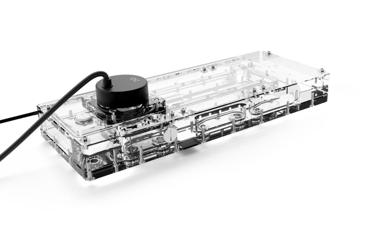 Core Distro Plate O11 Dynamic Evo/XL mit VPP/D5 Apex PWM Pumpe