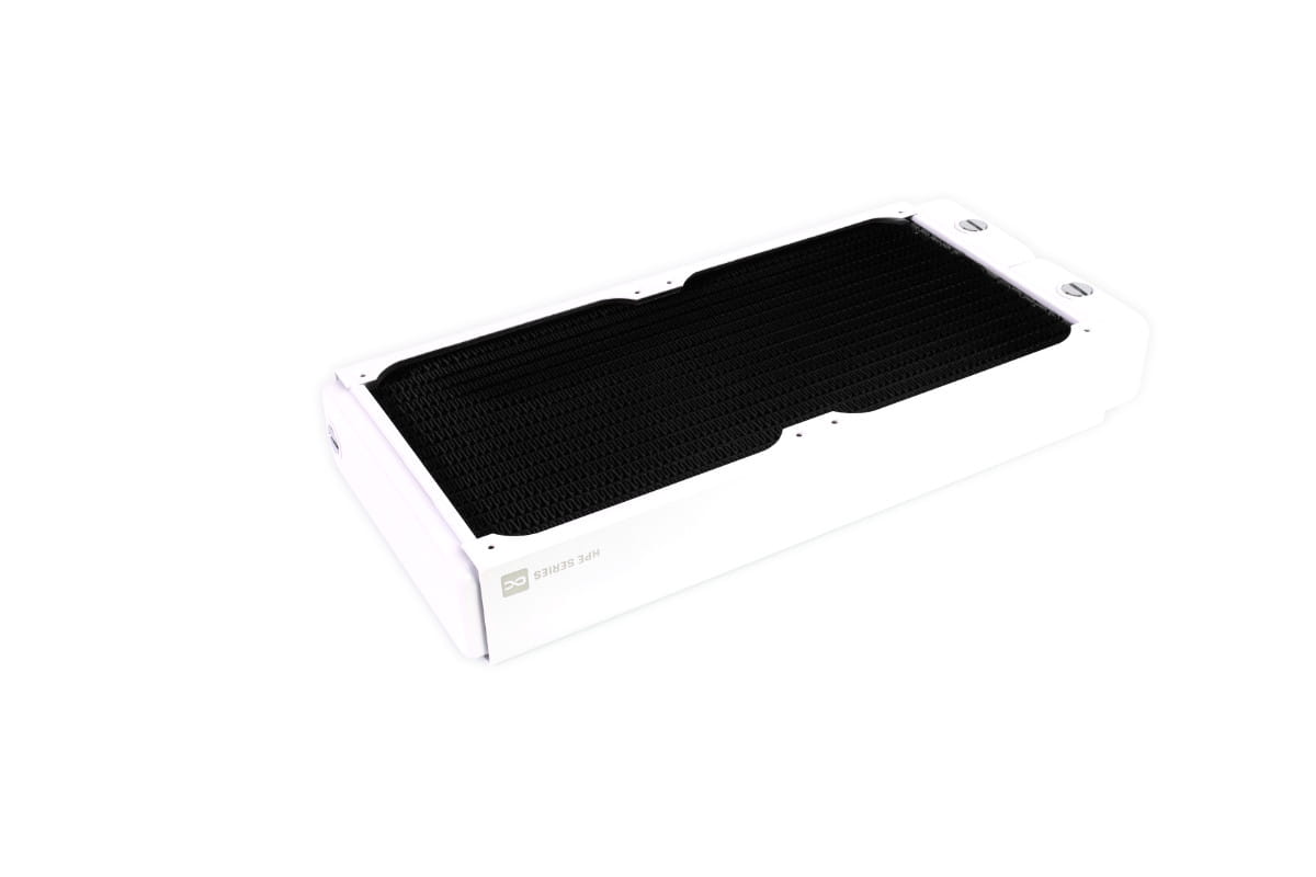 HPE-45 Full Copper 280mm Radiator - White