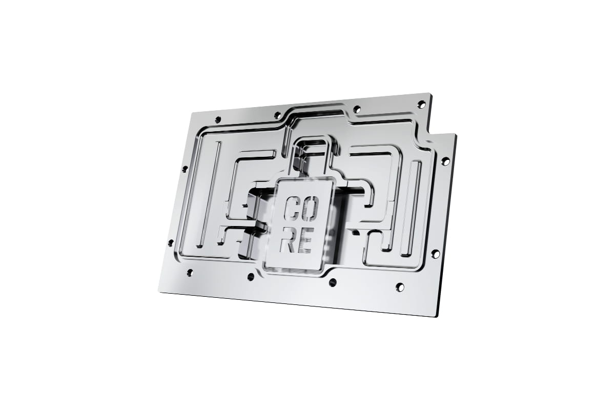 Core RX 9070 XT Swift + Quicksilver mit Backplate