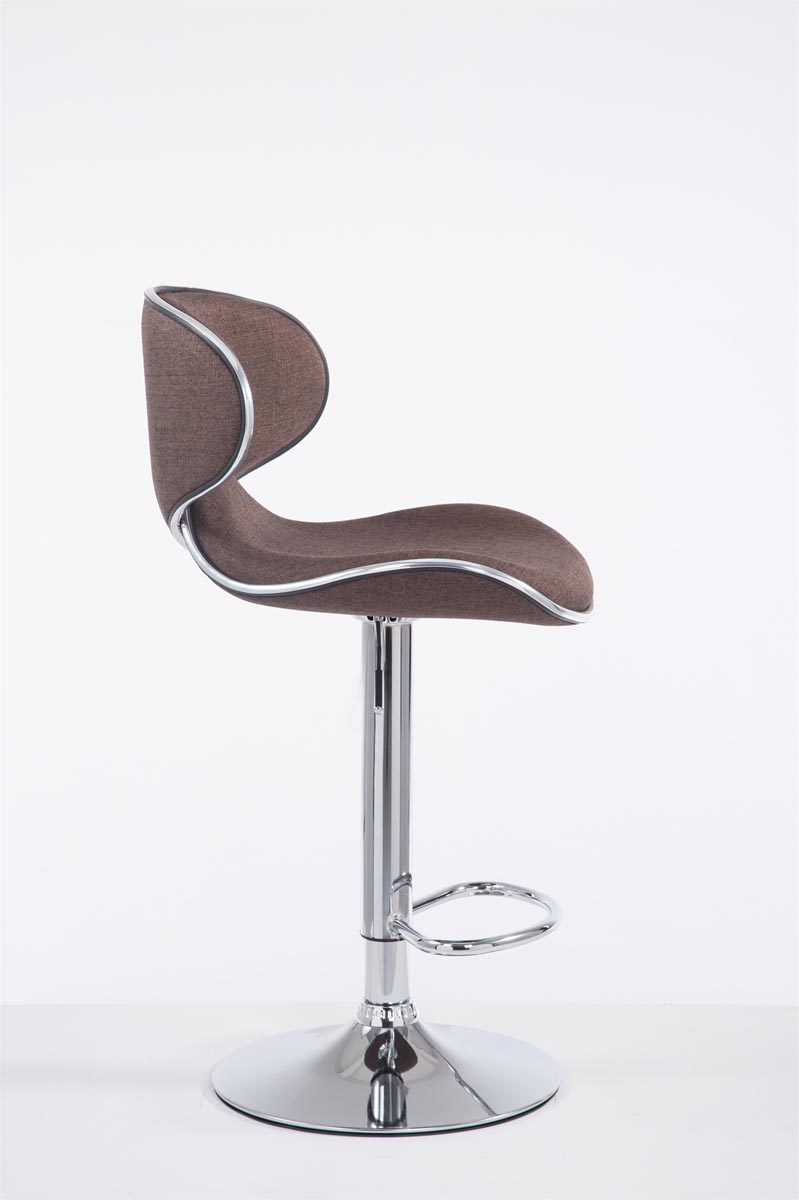 Barhocker Las Vegas V2 Stoff chrom