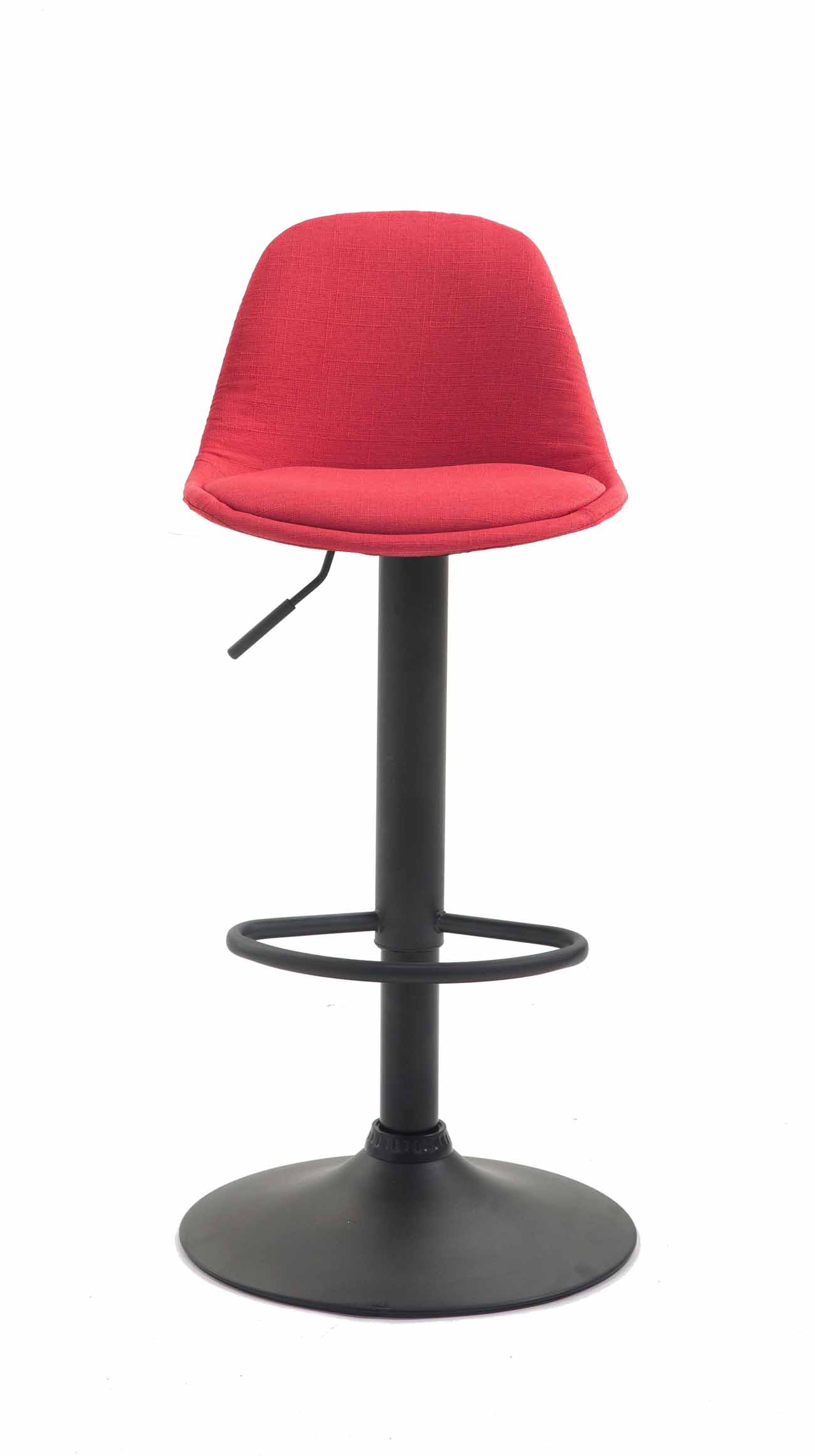 Barhocker Kiel Stoff schwarz