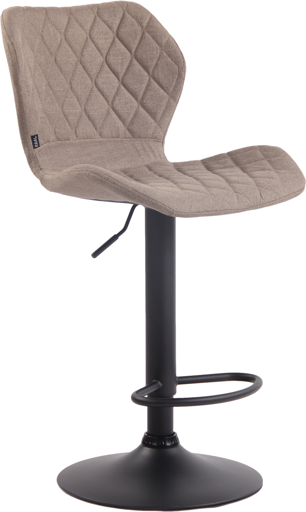 Barhocker Cork Stoff schwarz