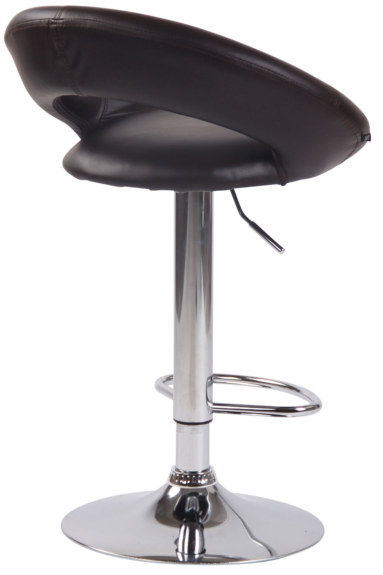 Barhocker Olinda Kunstleder chrom