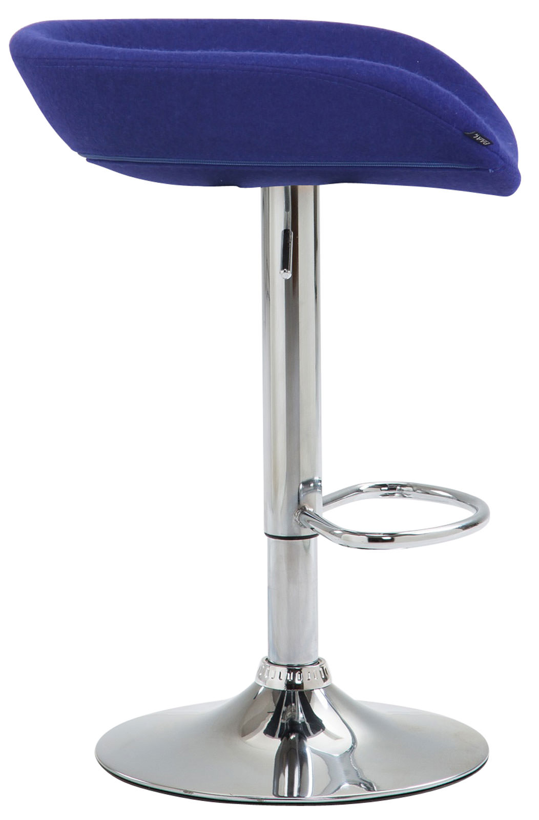 Barhocker Anaheim Filz chrom