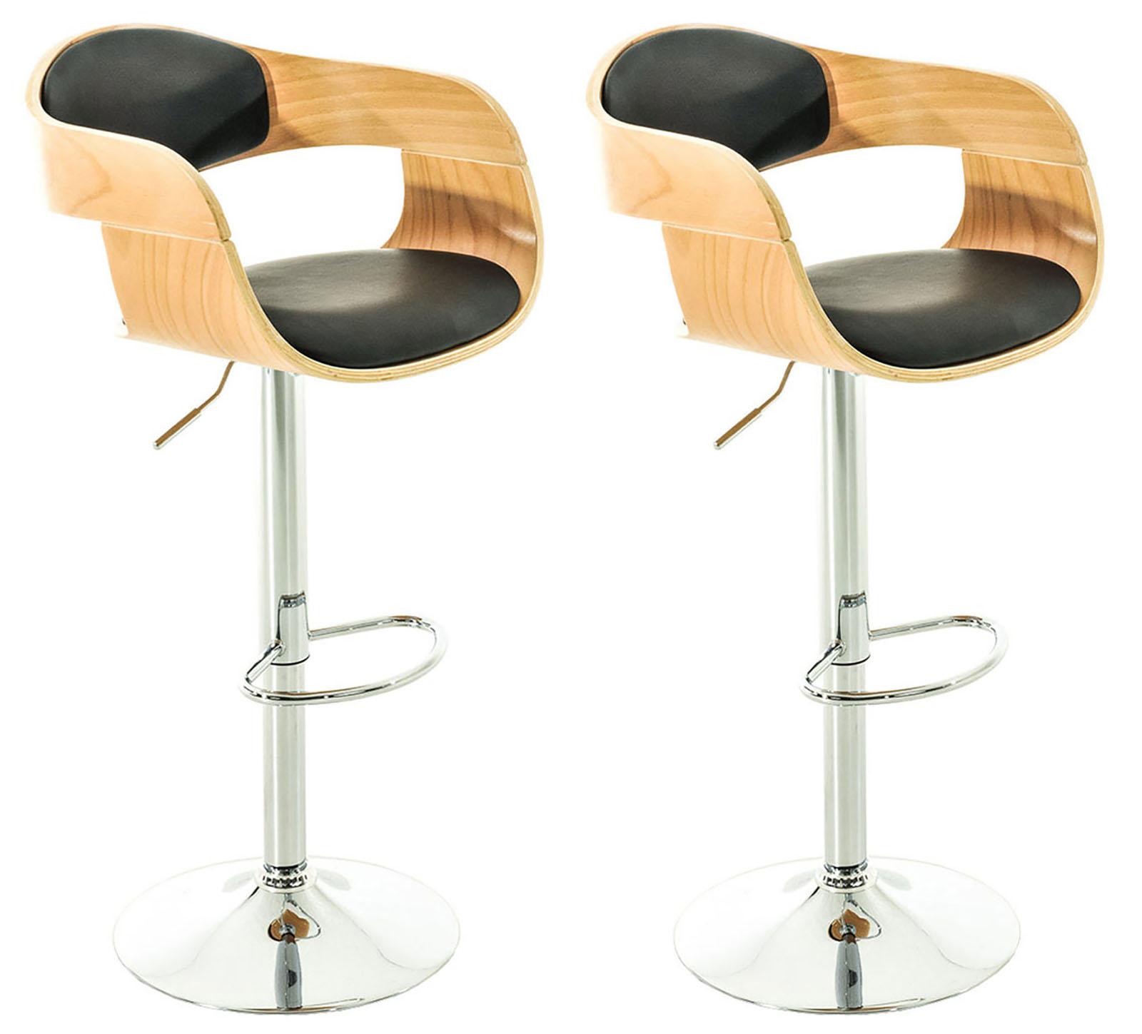 2er Set Barhocker Kingston C Kunstleder