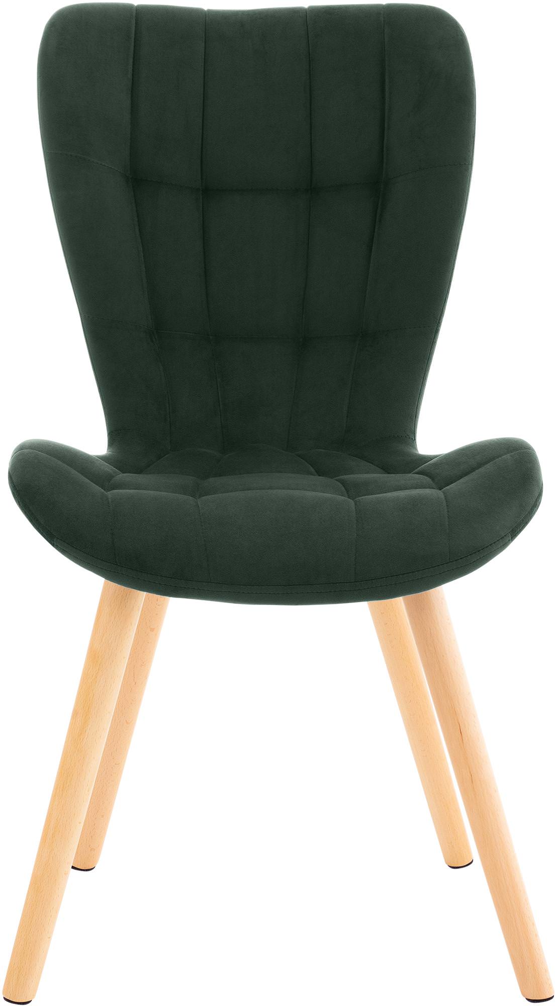 2er Set Stuhl Elda Samt