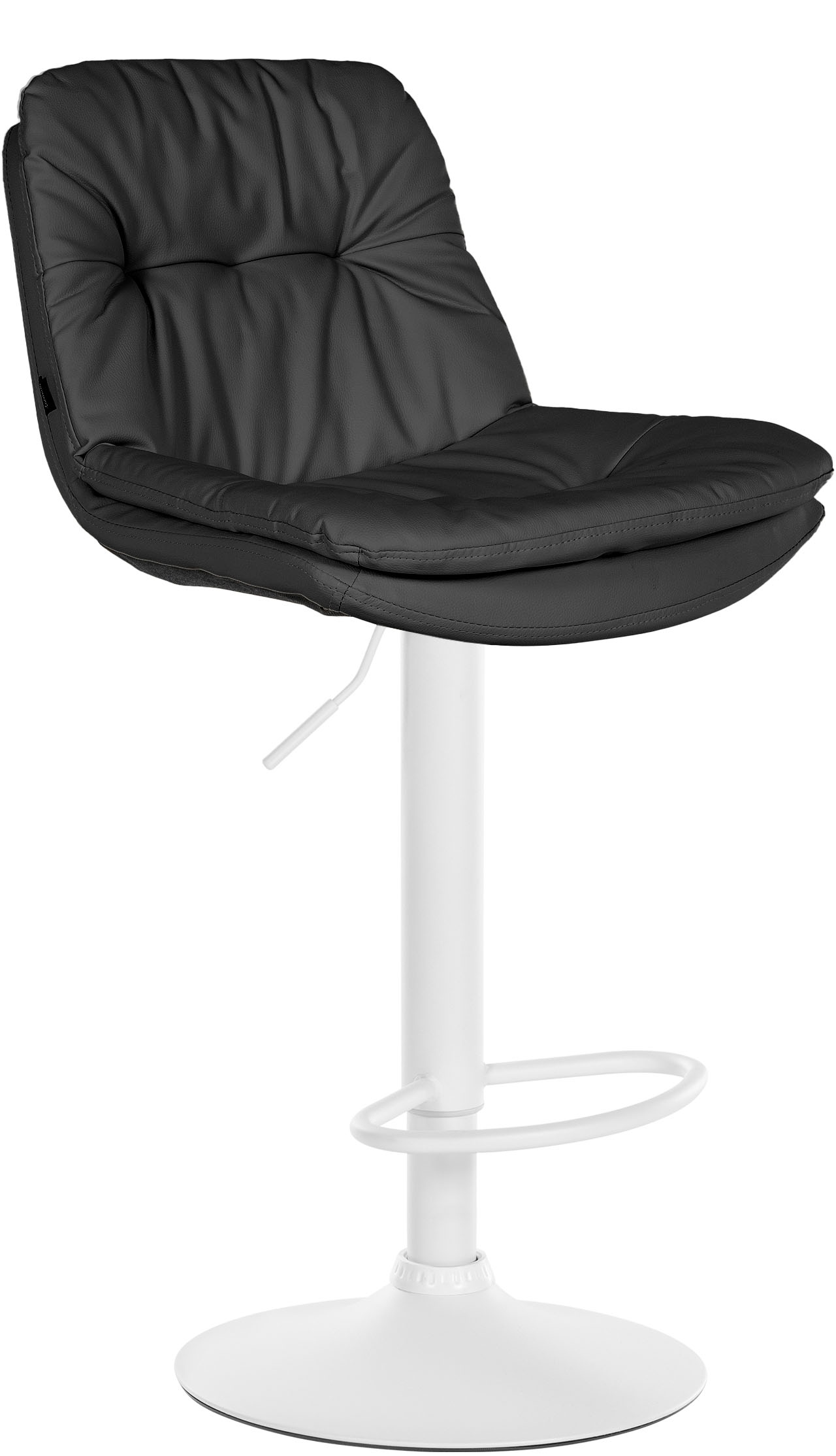Barhocker Laurel Kunstleder weiß