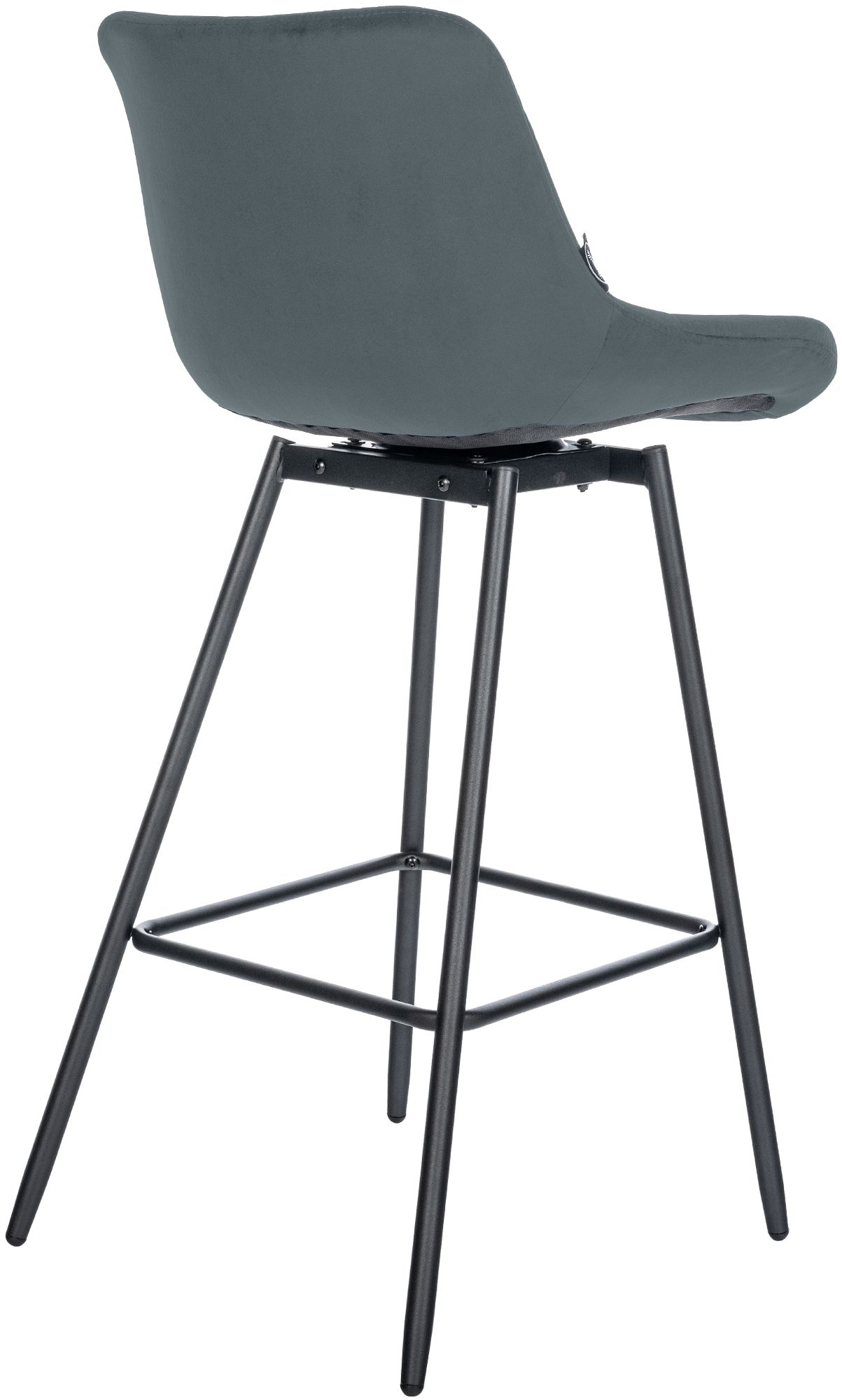 Barhocker Weston Schwenkbar Samt