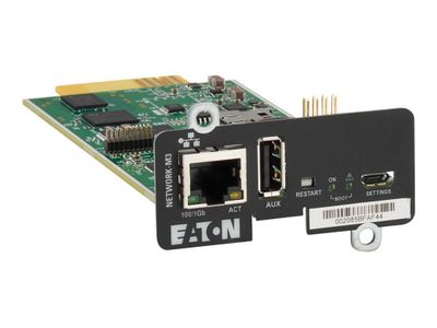Eaton Cybersecure Gigabit NETWORK-M3 Card for UPS and PDU - Fernverwaltungsadapter - Gigabit Ethernet x 1
