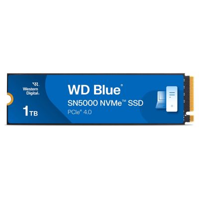 WD SSD Blue SN5000 WDS100T4B0E - 1 TB - M.2 2280 - PCIe 4.0 x4 NVMe
