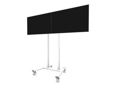 Neomounts ADM-875WH2 Montagekomponente - für 2 LCD-Displays - weiß