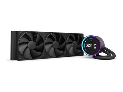 NZXT Kraken Elite 360 - Prozessor-Fl√ºssigkeitsk√ºhlsystem - mit LCD-Display