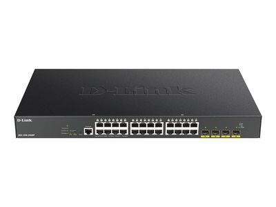 D-Link DGS 1250-28XMP - Switch - 28 Anschlüsse - Smart - an Rack montierbar