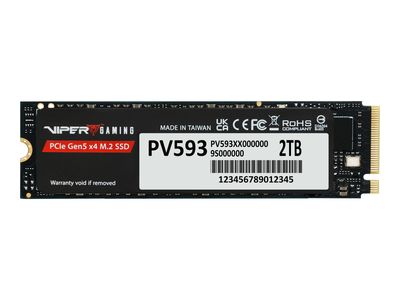 Patriot Viper Gaming PV593 - SSD - 2 TB - PCI Express 5.0 x4 (NVMe)