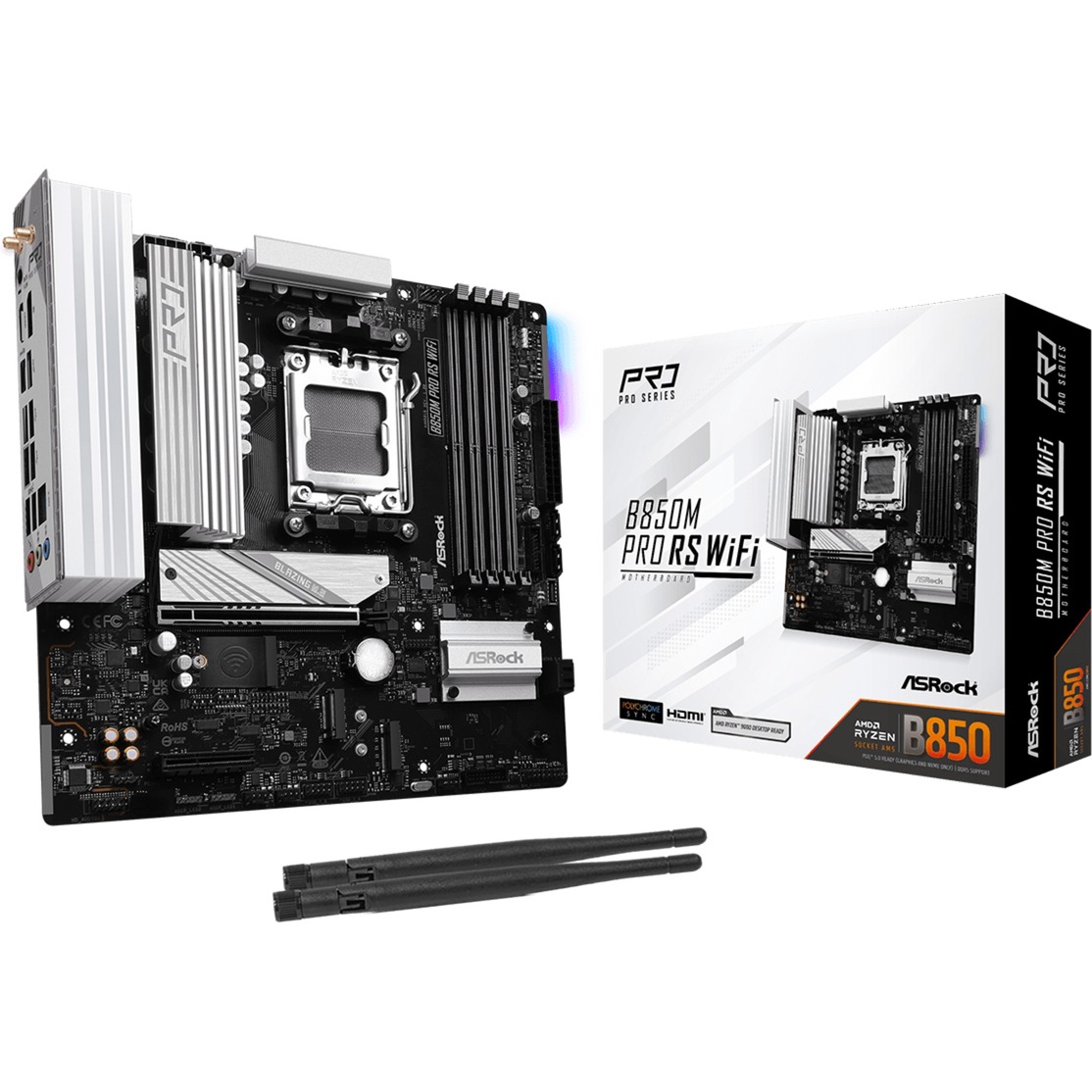 B850M Pro RS WiFi, Mainboard