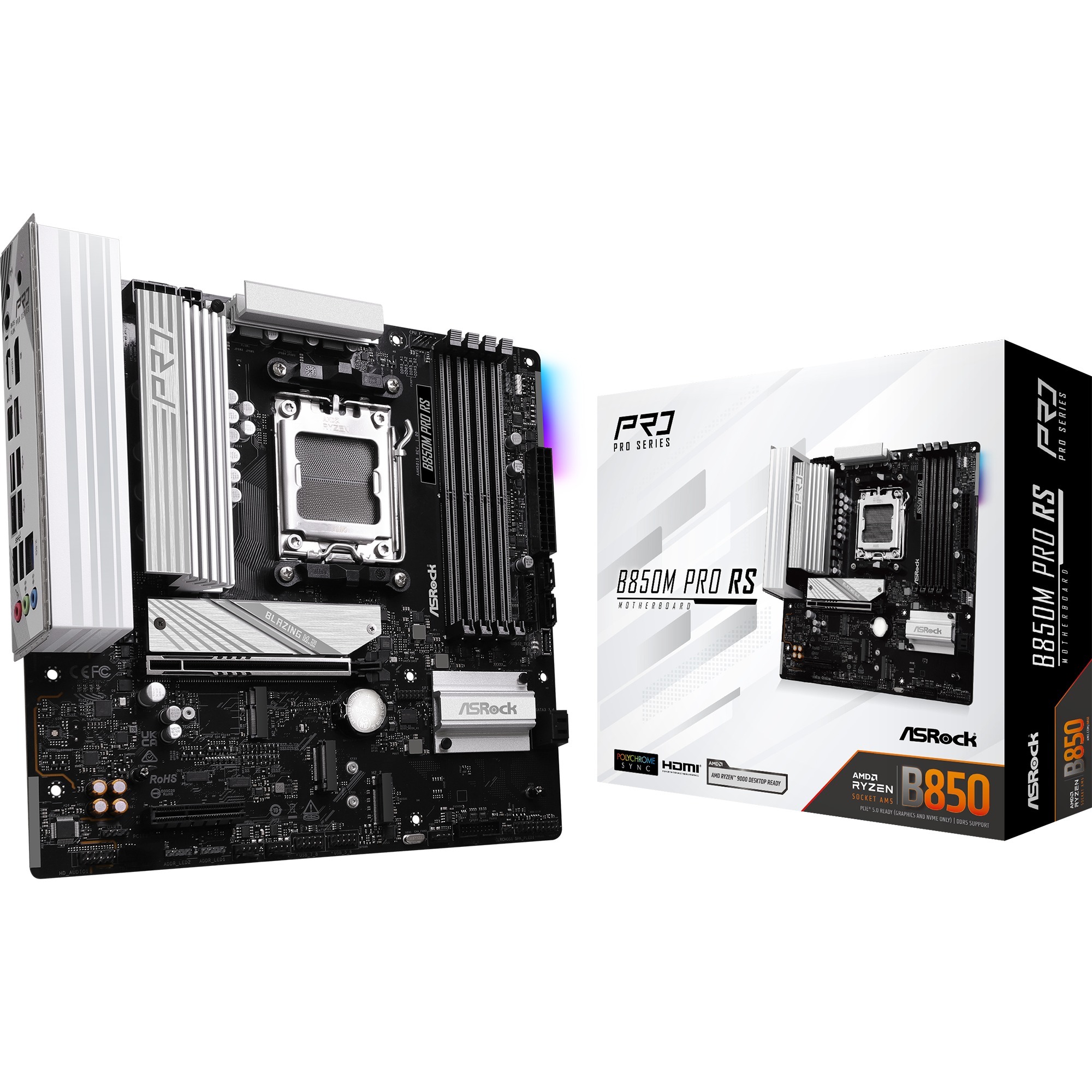 B850M Pro RS, Mainboard