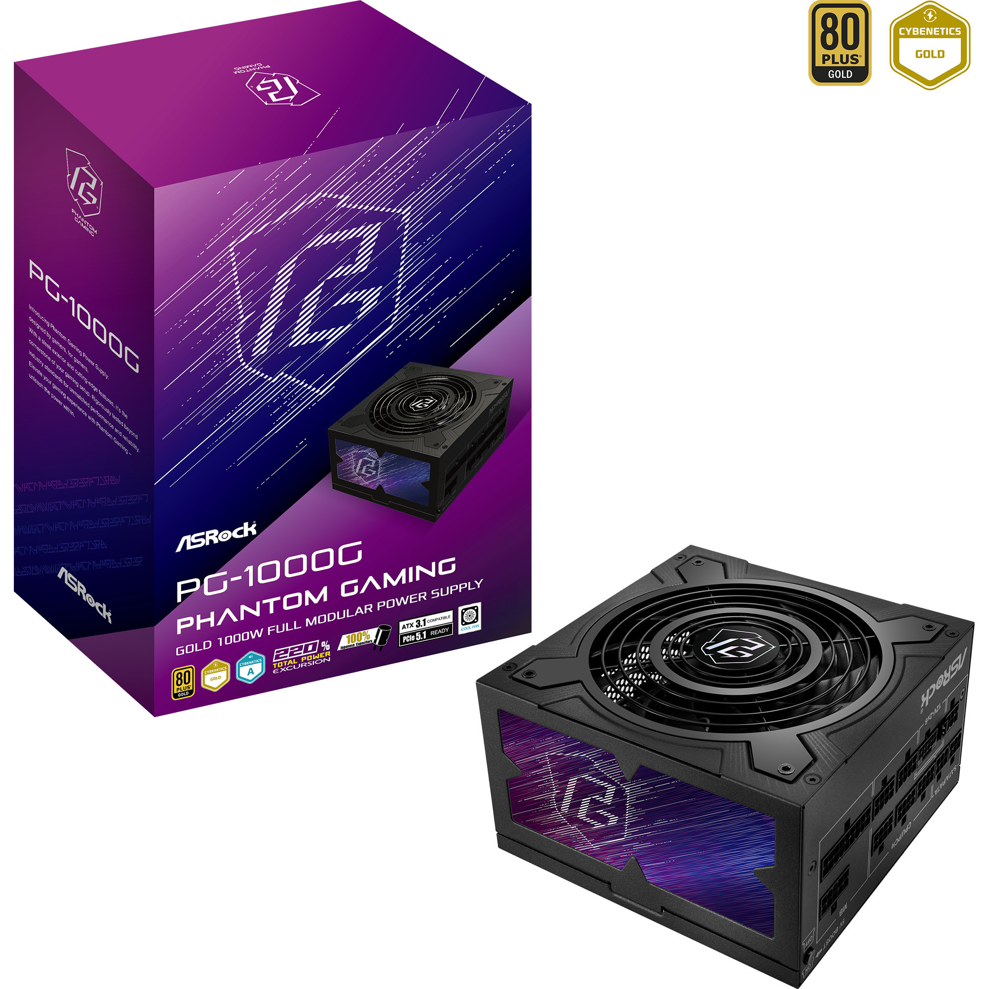 Phantom Gaming PG-1000G, PC-Netzteil